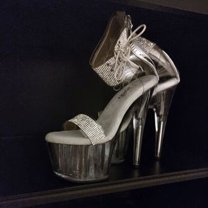 Pleaser platform stilettoes